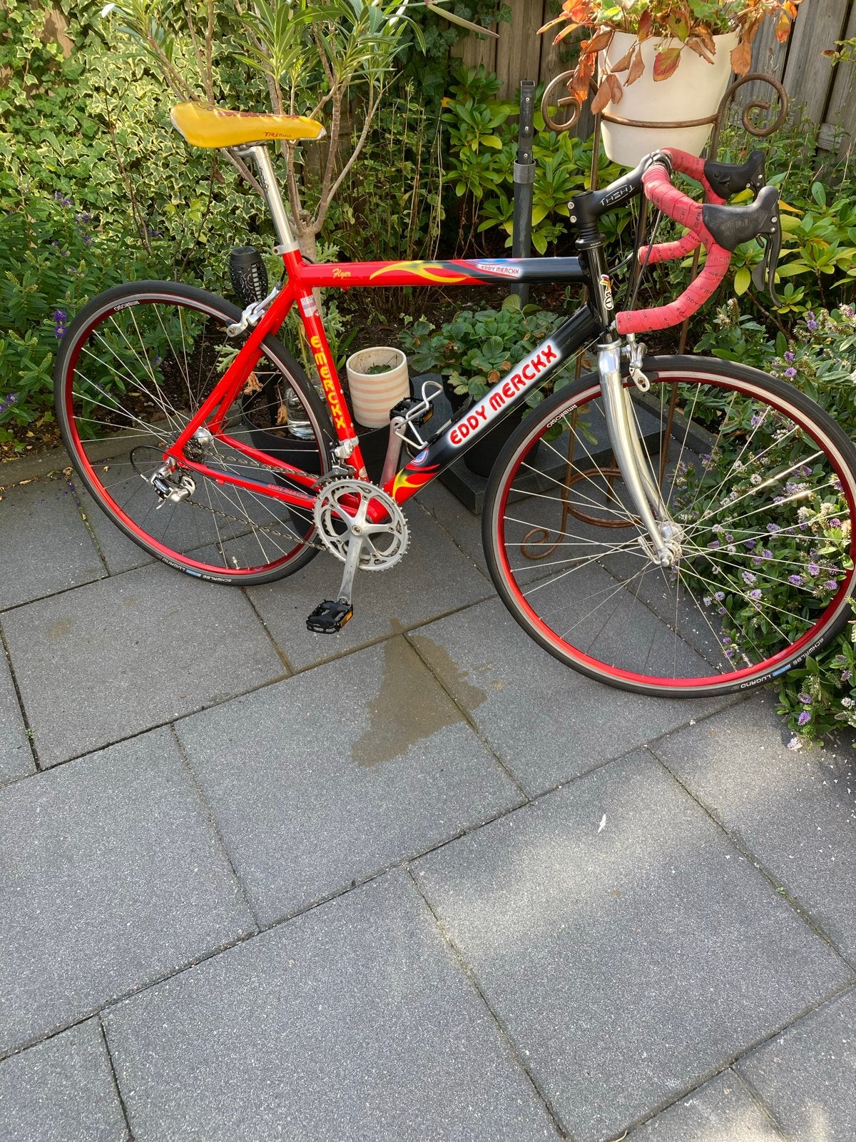 Eddy Merckx Flyer racefiets - Campagnolo Mirage 9 speed, Overige merken, Gebruikt, Aluminium, Ophalen of Verzenden