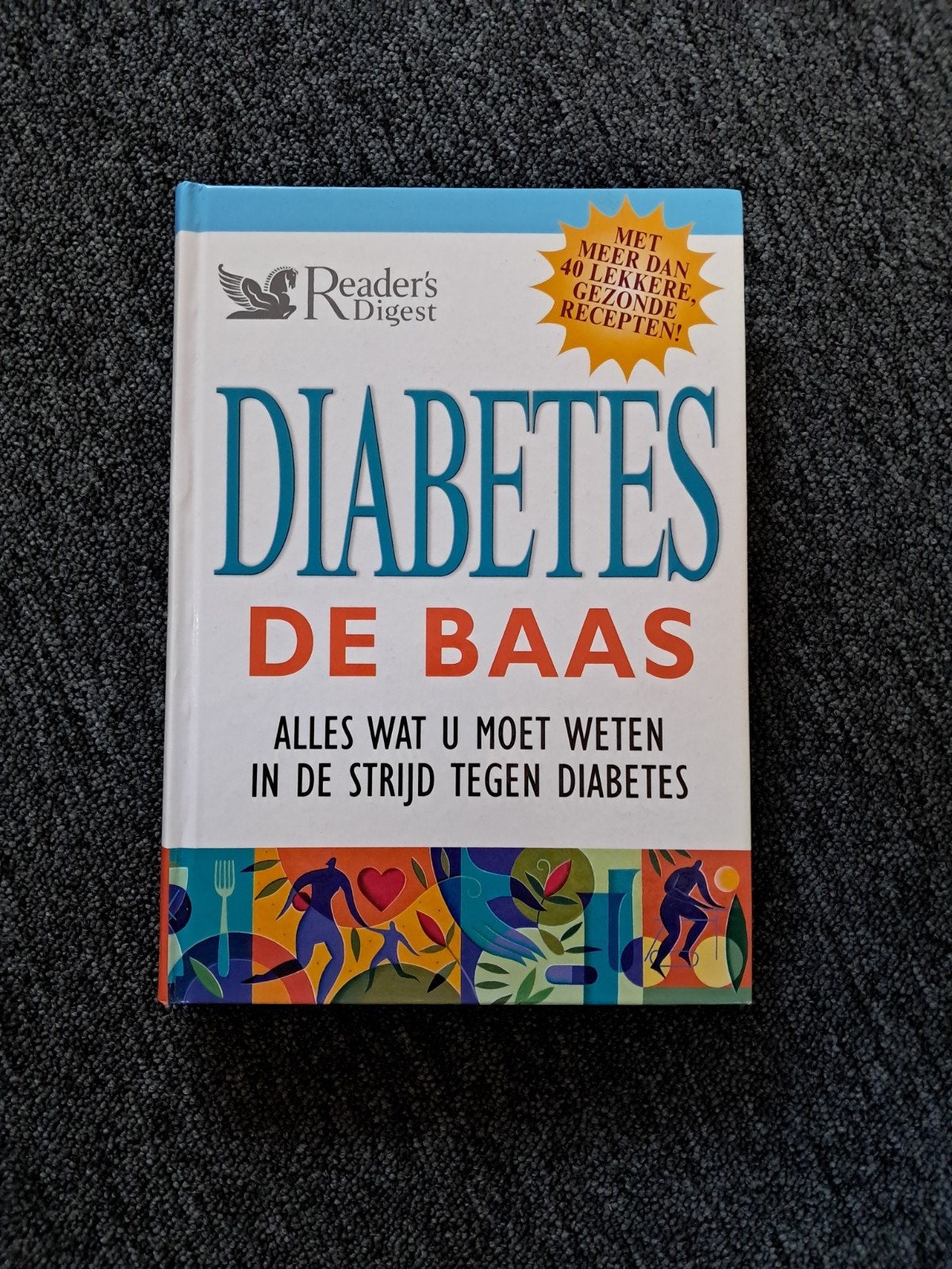 Diabetes de Baas - Reader's Digest, Ophalen of Verzenden, Zo goed als nieuw, Ziekte en Allergie, Reader's Digest