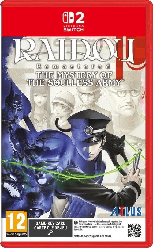 raidou gamekey card nintendo switch 2 ophale, Spelcomputers en Games, 1 speler, Ophalen, Zo goed als nieuw