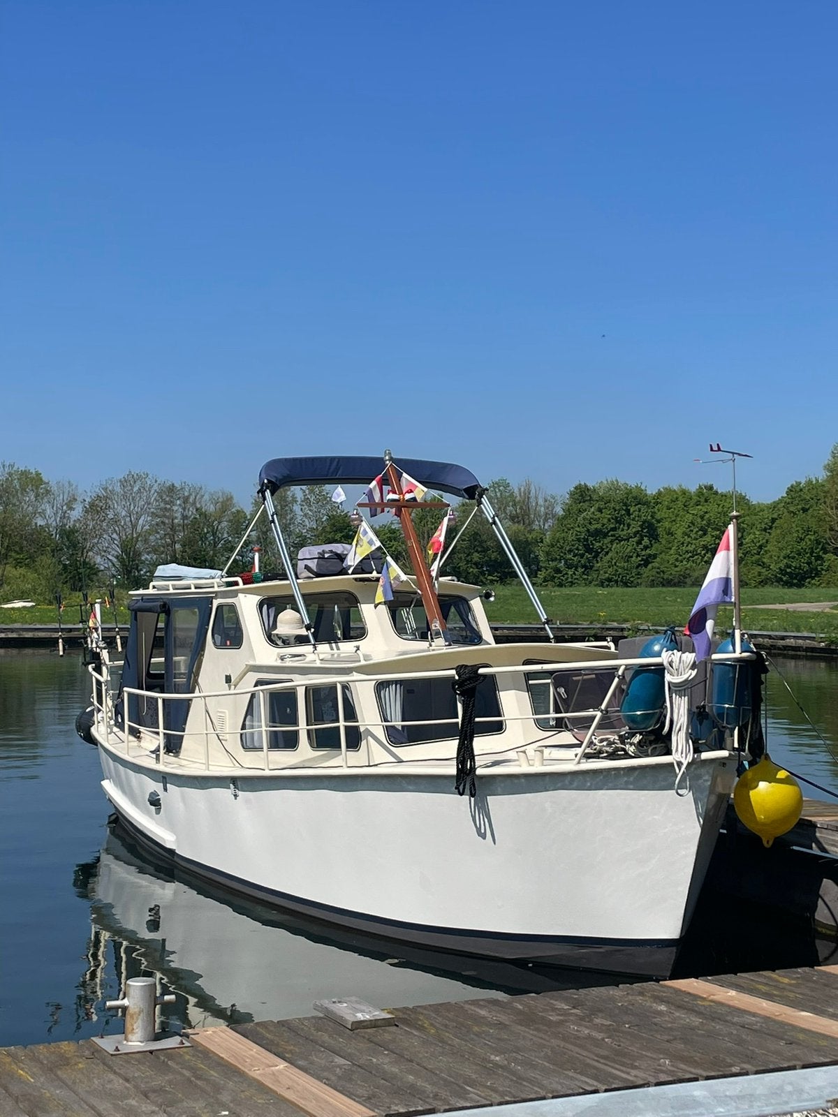 Boot, Plezierjacht, Stalen boot, Maasbommel, visboot, 70 cm, Diesel, Zo goed als nieuw, 45 pk