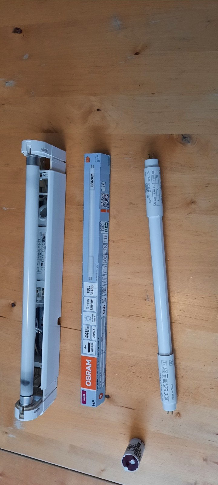 Led lamp buis 30 cm Osram, Ophalen, Nieuw, E27 (groot), Led-lamp