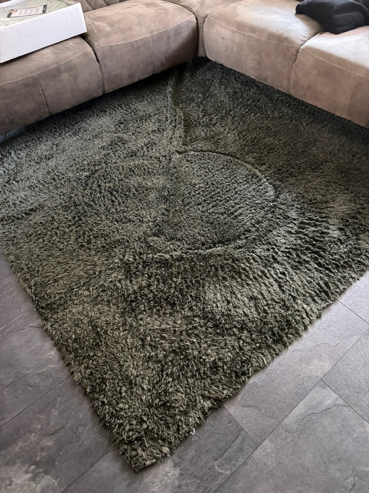 Vindebak kleed groen 2 x 3 meter ikea, Ophalen, Gebruikt, 200 cm of meer, 200 cm of meer