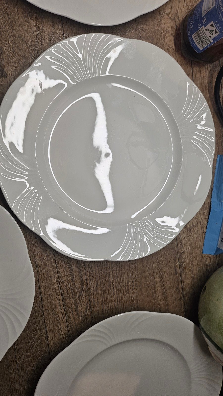 6 Villeroy & Boch Arco Weiss dinerborden - perfecte staat, Huis en Inrichting, Villeroy & Boch, Ophalen of Verzenden, Zo goed als nieuw