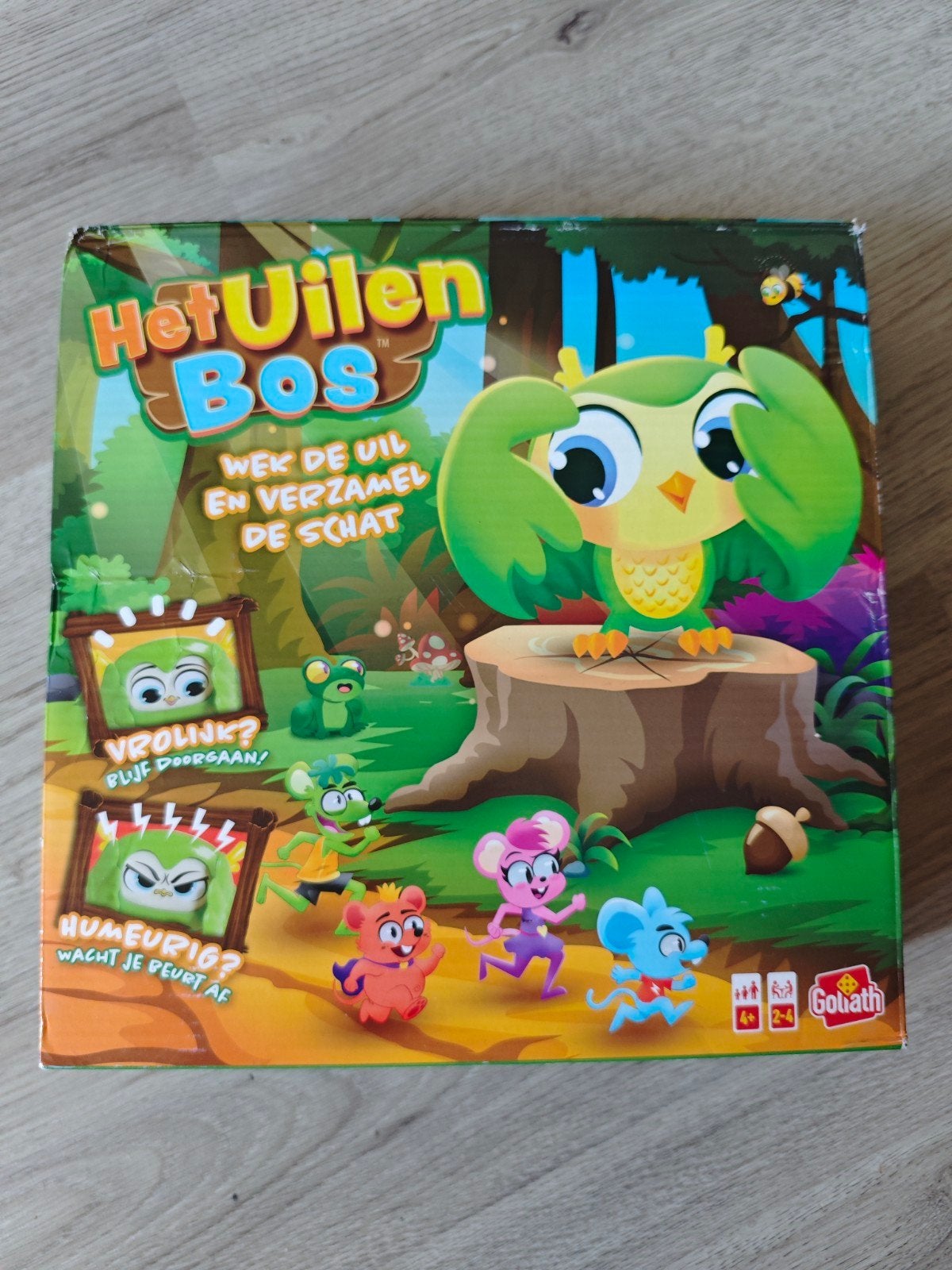 Het Uilenbos Bordspel - Goliath, Een of twee spelers, Ophalen of Verzenden, Zo goed als nieuw, Goliath