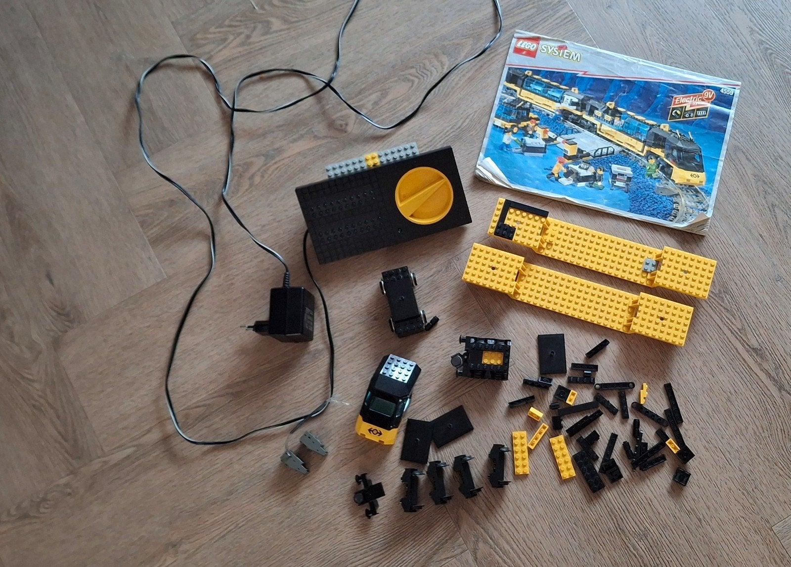 Vintage lego trein 4559 incompleet, Ophalen, Lego, Inclusief instructies, City