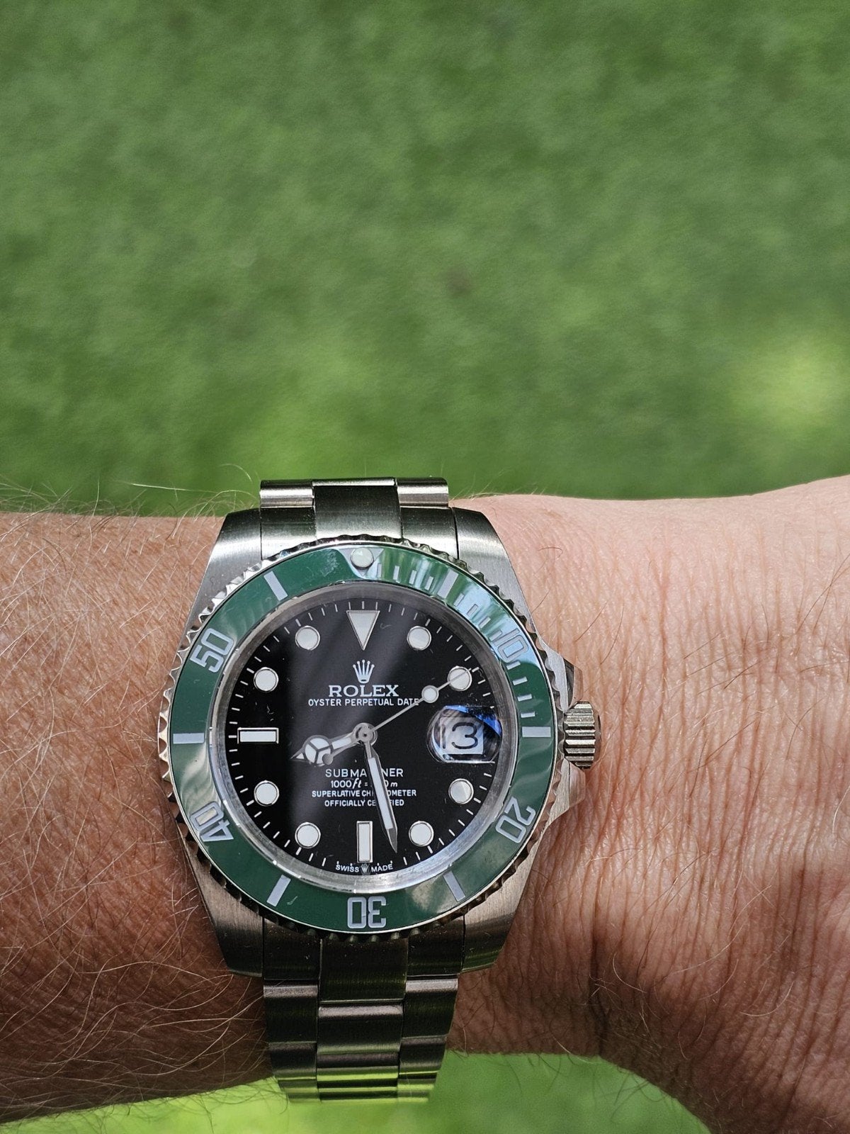 ROLEX SUBMARINER DATE STARBUCKS, Staal, Polshorloge, Nieuw, Ophalen of Verzenden