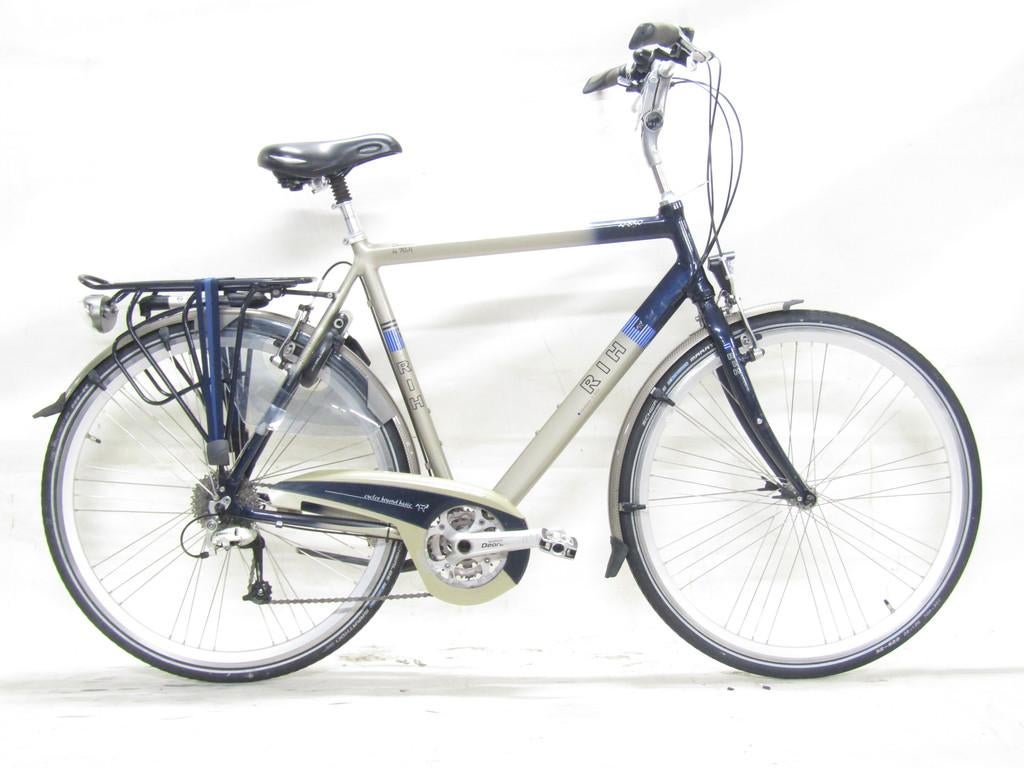 Rih Z-850 grijs heren 60cm 28inch, 57 tot 61 cm, Gebruikt, Overige merken, Versnellingen