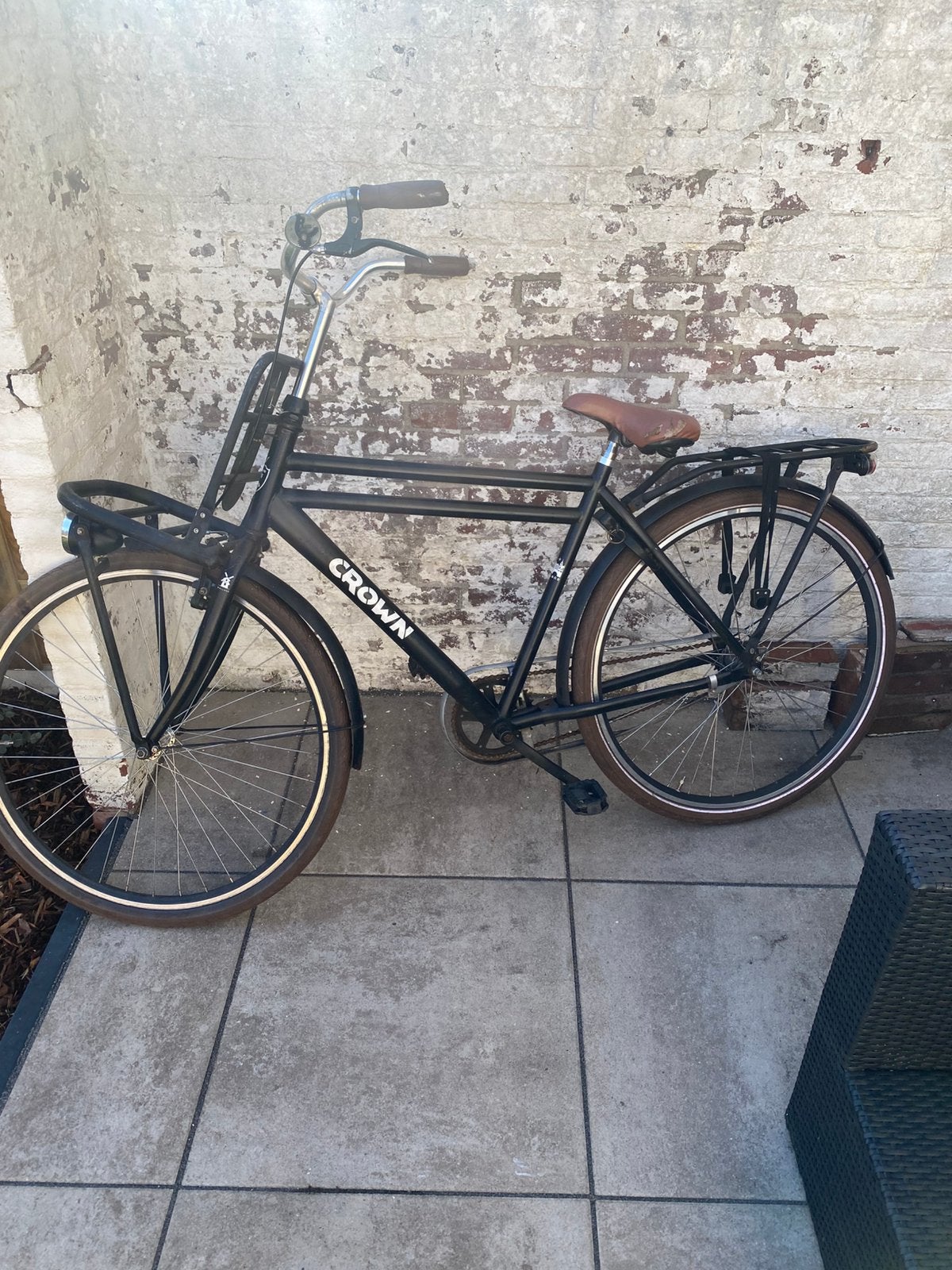 Holland crown heren fiets 28 inch transportfiets, Ophalen, Gebruikt, Overige merken