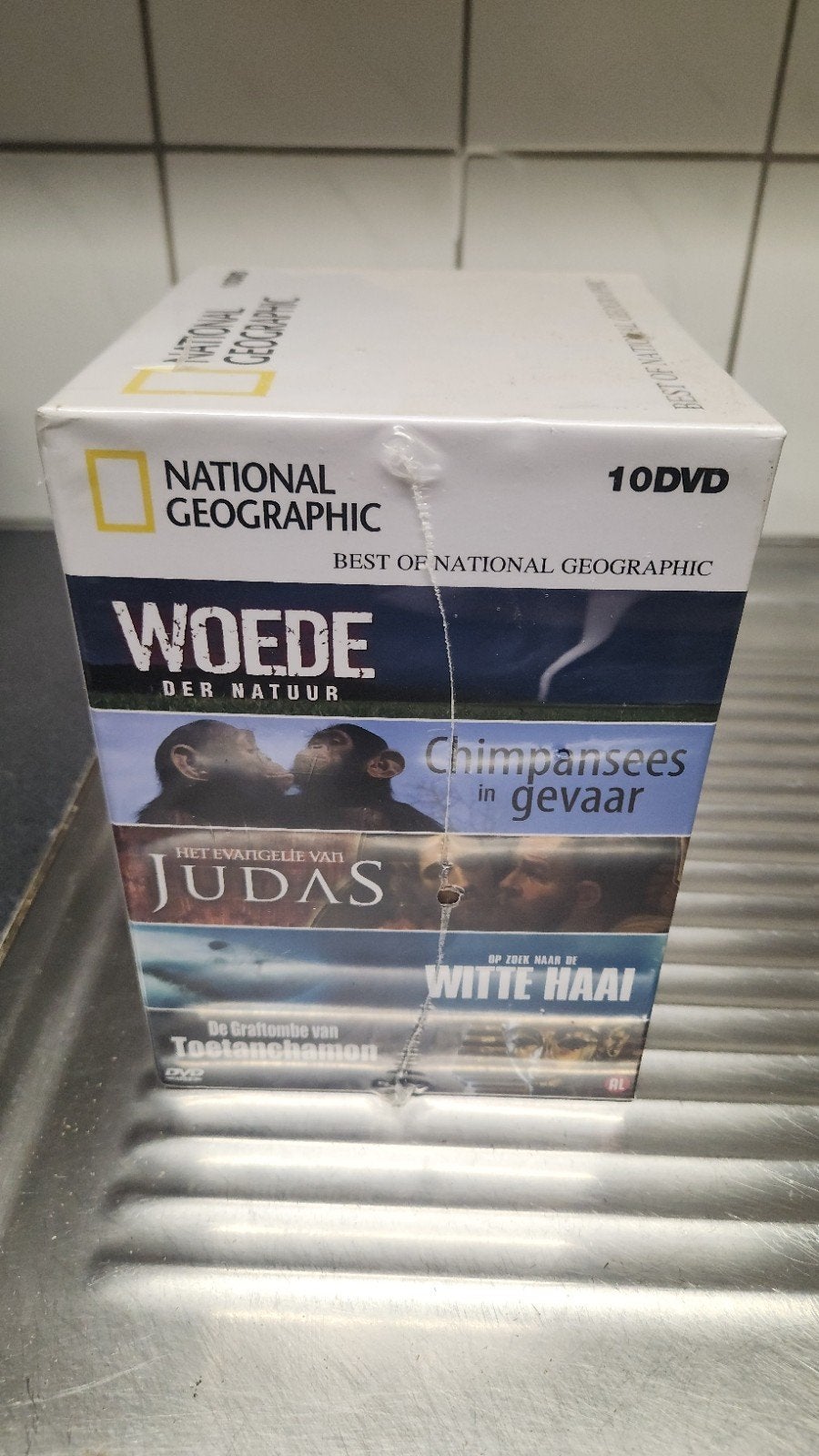 National Geographic DVD Box - 10 Documentaires, Alle leeftijden, Natuur, Ophalen of Verzenden, Zo goed als nieuw