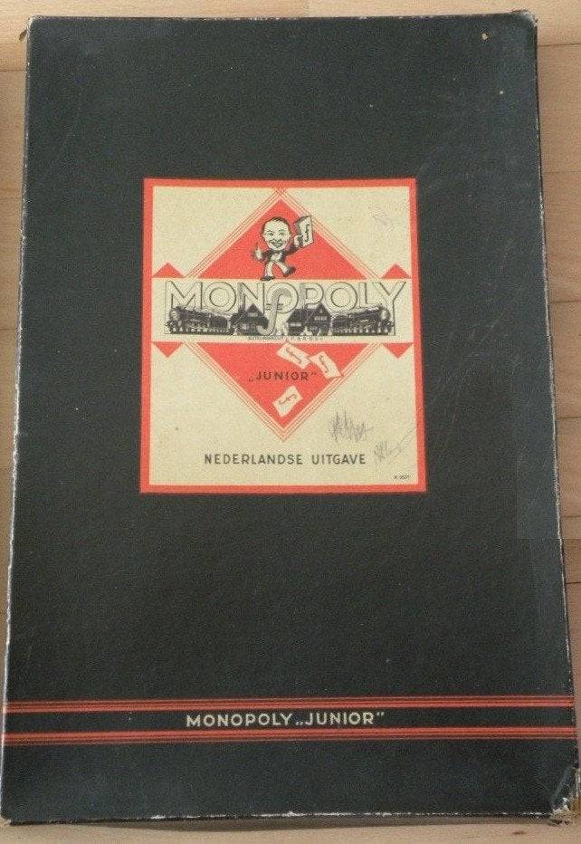 Monopoly junior 1941-1942. Oorlogsuitgave., Ophalen of Verzenden, Zo goed als nieuw