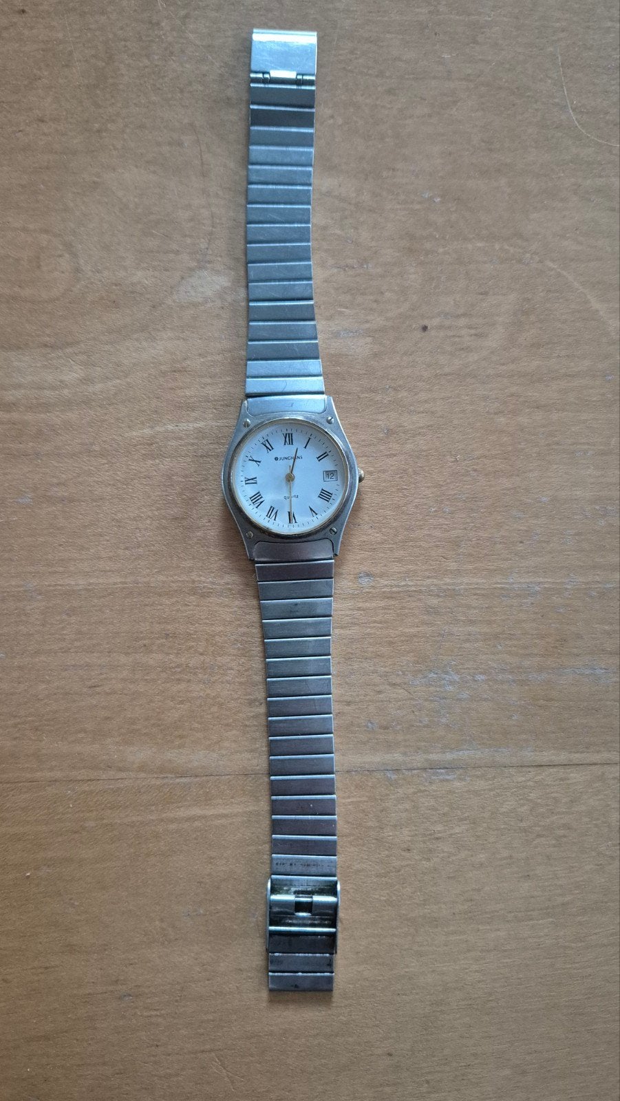 Junghans quartz horloge stainless steel
lengte band 20 cm, Ophalen of Verzenden, Nieuw, Overige merken