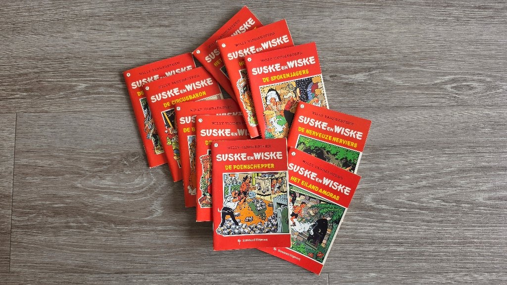 Suske en Wiske Mini-Boekjes 10/16, Boeken, Stripboeken, Gelezen, Willy Vandersteen, Ophalen of Verzenden, Meerdere stripboeken