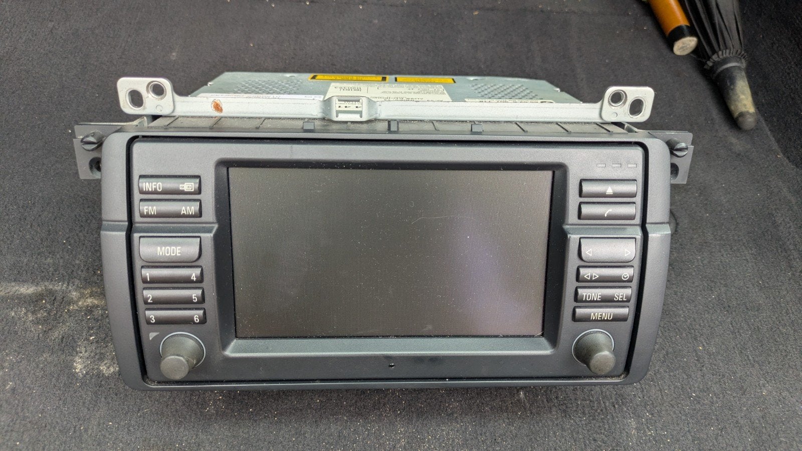 BMW e46 radioscherm+module bm24, Ophalen of Verzenden