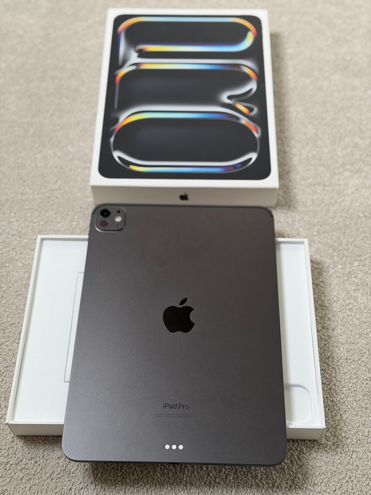  Apple Ipad pro 11 Inch M4 Space Black 256GB kort gebruikt, Apple, Zwart, 11 inch, Ophalen of Verzenden
