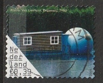 Nederland 2006 2402 Drijfbeeld, Gest Amsterdam, Ophalen of Verzenden, Na 1940, Gestempeld