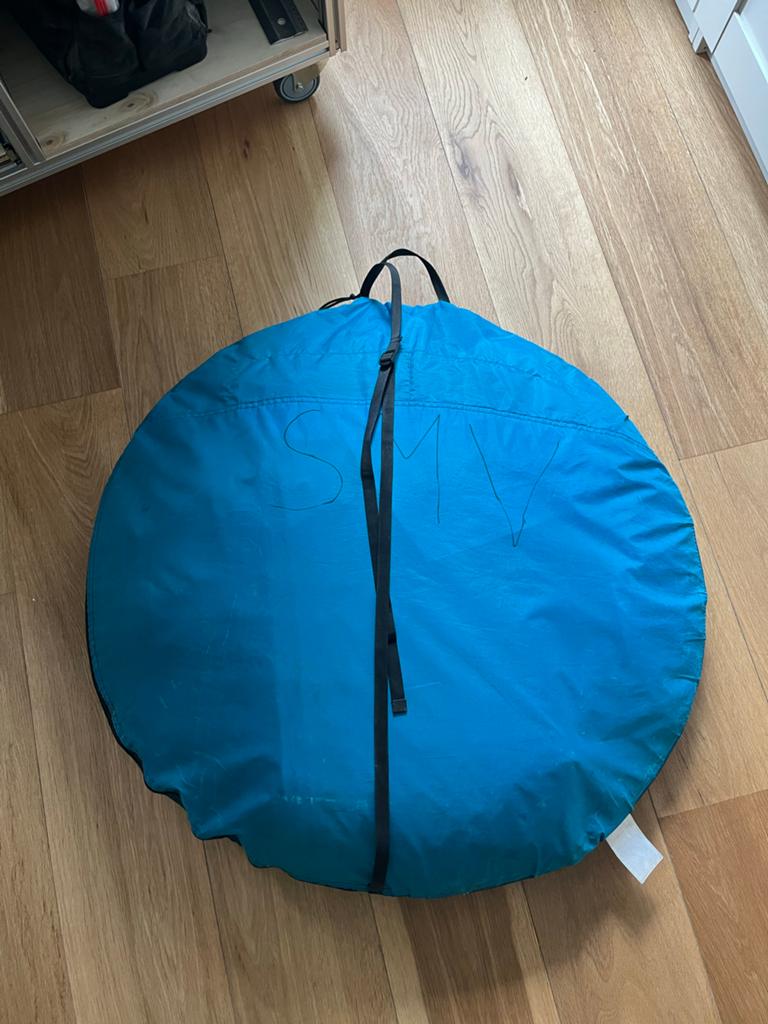 Quechua 2 Seconds 3 persoons opgooitent, Caravans en Kamperen, Tenten, Ophalen, Gebruikt, Tot en met 3