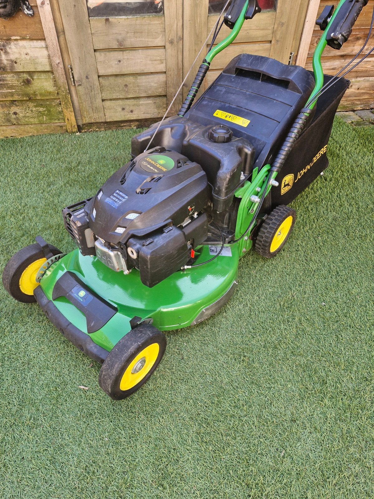 John deere jx90cb professionele motormaaier met aandrijving, Tuin en Terras, Grasmaaiers, Ophalen, 50 cm of meer