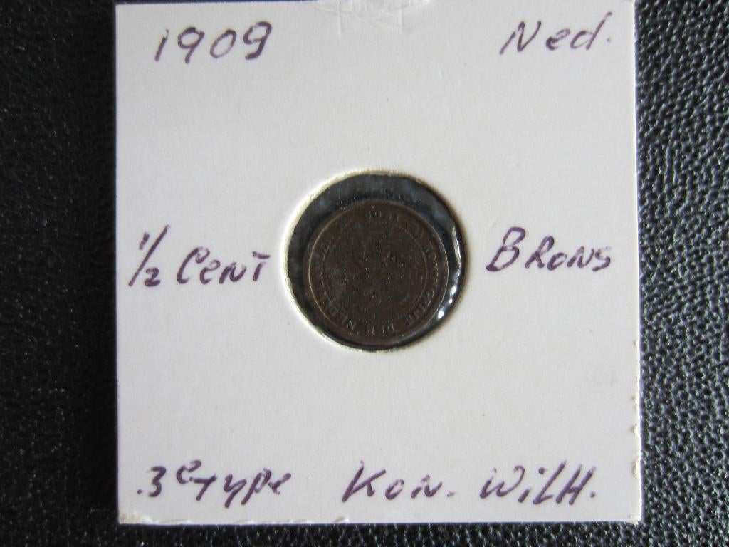 Te Koop  Nederlandse 1/2 Centen, Postzegels en Munten, Munten | Nederland, Ophalen of Verzenden, Koningin Wilhelmina, Overige waardes