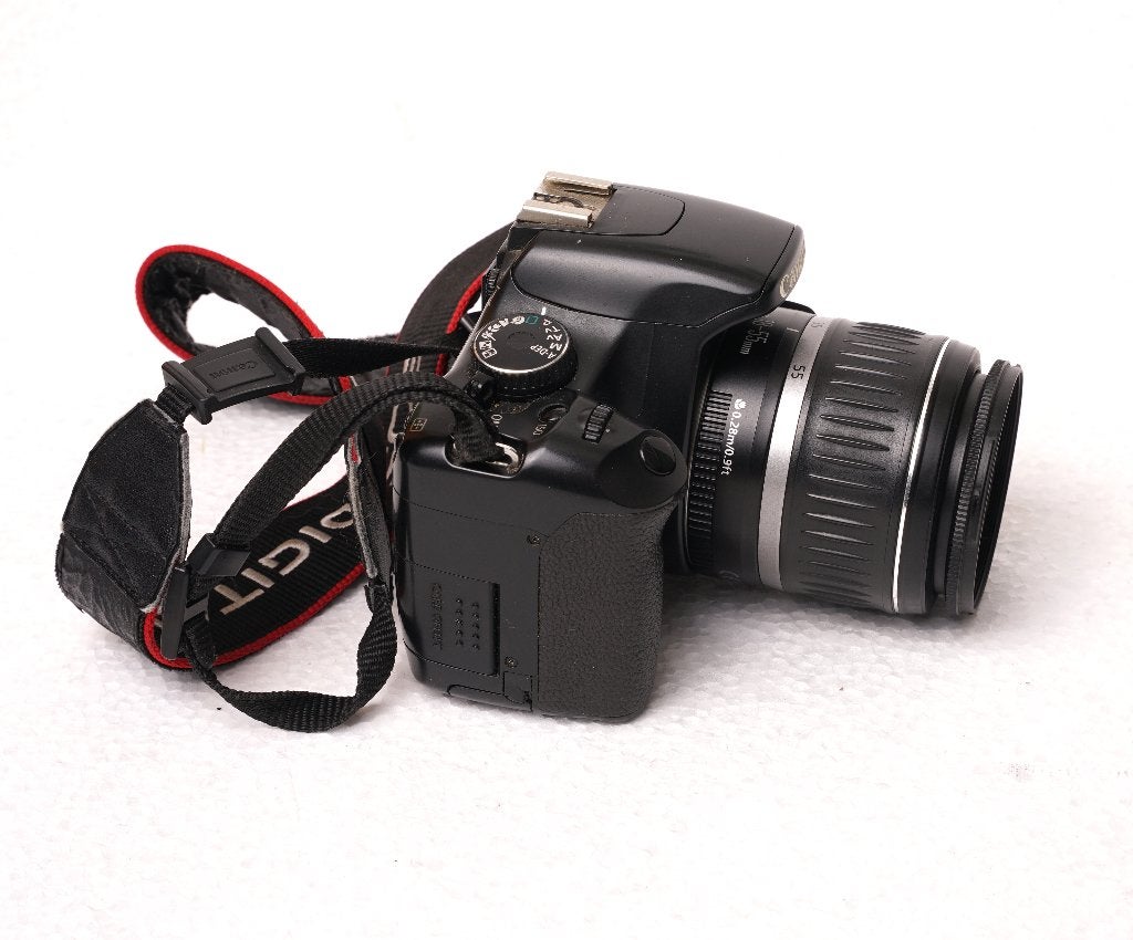 Canon EOS 450 D, Audio, Tv en Foto, Ingebouwde flitser, Gebruikt, Canon, 12 megapixels