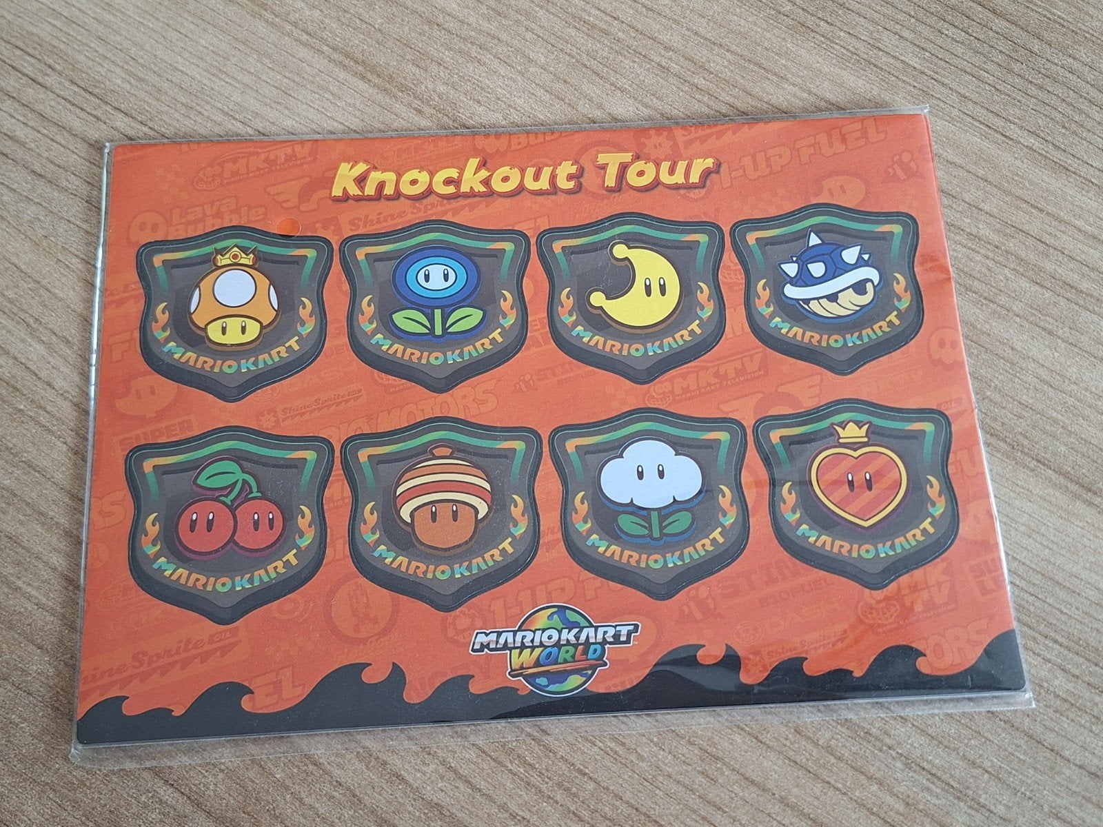 Officiële Mario Kart World (Knockout Tour) Magnetenset, Ophalen of Verzenden, Nieuw