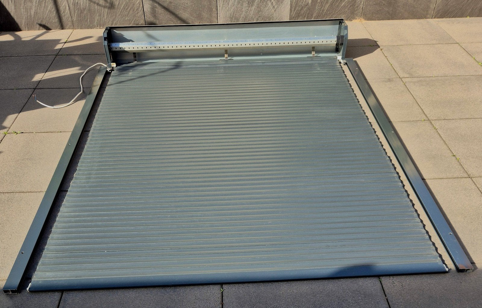 HORAL  deur of raam rolluik met 2 afstandbediening, Doe-het-zelf en Verbouw, Ophalen, 200 cm of meer