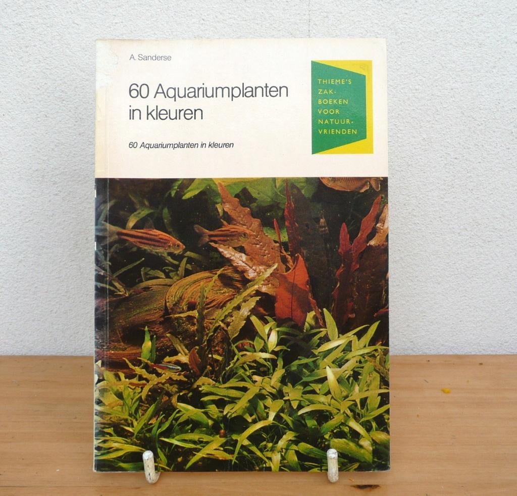 60 aquariumplanten in kleur (12E3), Ophalen of Verzenden, Gelezen, Vissen