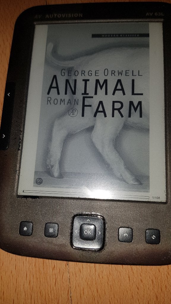 Autovision AV63L e-reader, Ophalen, Gebruikt, 4 GB of minder, AV Autovision