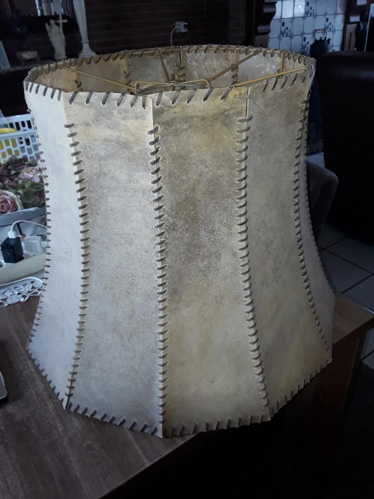 Vintage lampekap, Huis en Inrichting, Lampen | Lampenkappen, Ophalen, Gebruikt, Rond, 25 tot 50 cm