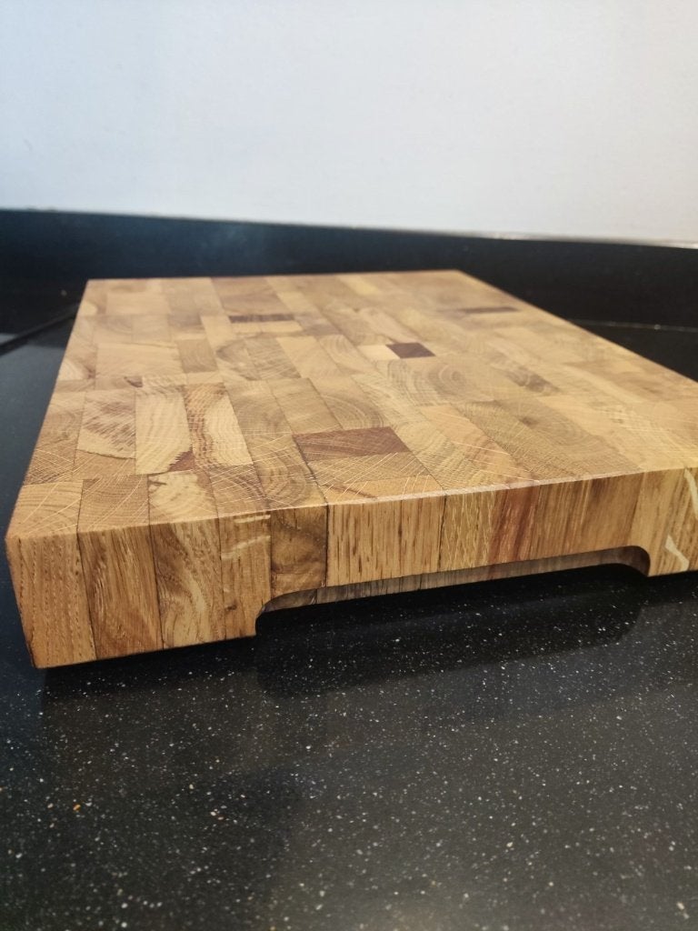 Nieuwe luxe KOPS eiken hakblok / snijplank, uniek handmade!, 6065ch 7, Segers houtwerken, Bartsegers@gmail.com, Hout