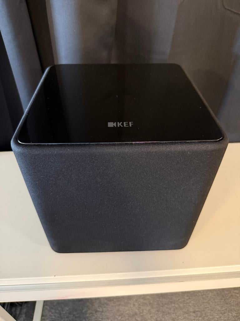 KEF Kube 8 MIE Subwoofer - Zwart - NIEUW (Dealer + Garantie), Audio, Tv en Foto, Luidsprekers, Ophalen of Verzenden, Nieuw, Subwoofer