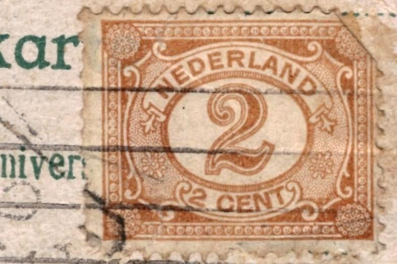 700714 Vlissingen Zeeland 1921 Gelopen met postzegel, Ophalen of Verzenden, 1920 tot 1940, Gelopen, Zeeland
