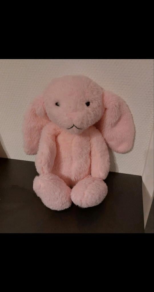 Roze konijn knuffel, Ophalen of Verzenden, Zo goed als nieuw