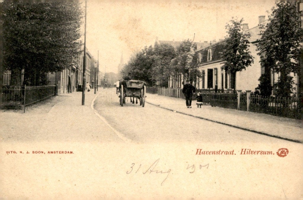 Hilversum Havenstraat # 259, Verzenden, Voor 1920, Ongelopen, Noord-Holland
