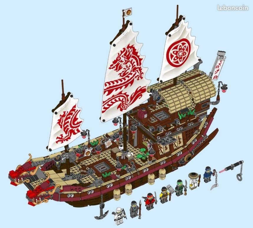 LEGO Destiny's Bounty - 70618, Kinderen en Baby's, Speelgoed | Duplo en Lego, Gebruikt, Lego, Compleet, Ophalen of Verzenden