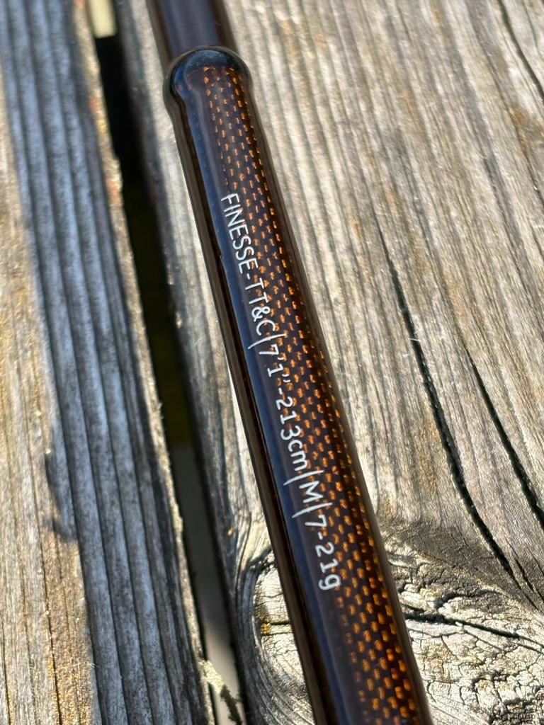 Westin W4 Finesse T&C Reelversie 7'1" 213cm M 7-21g, Watersport en Boten, Ophalen of Verzenden, Zo goed als nieuw, Werphengel