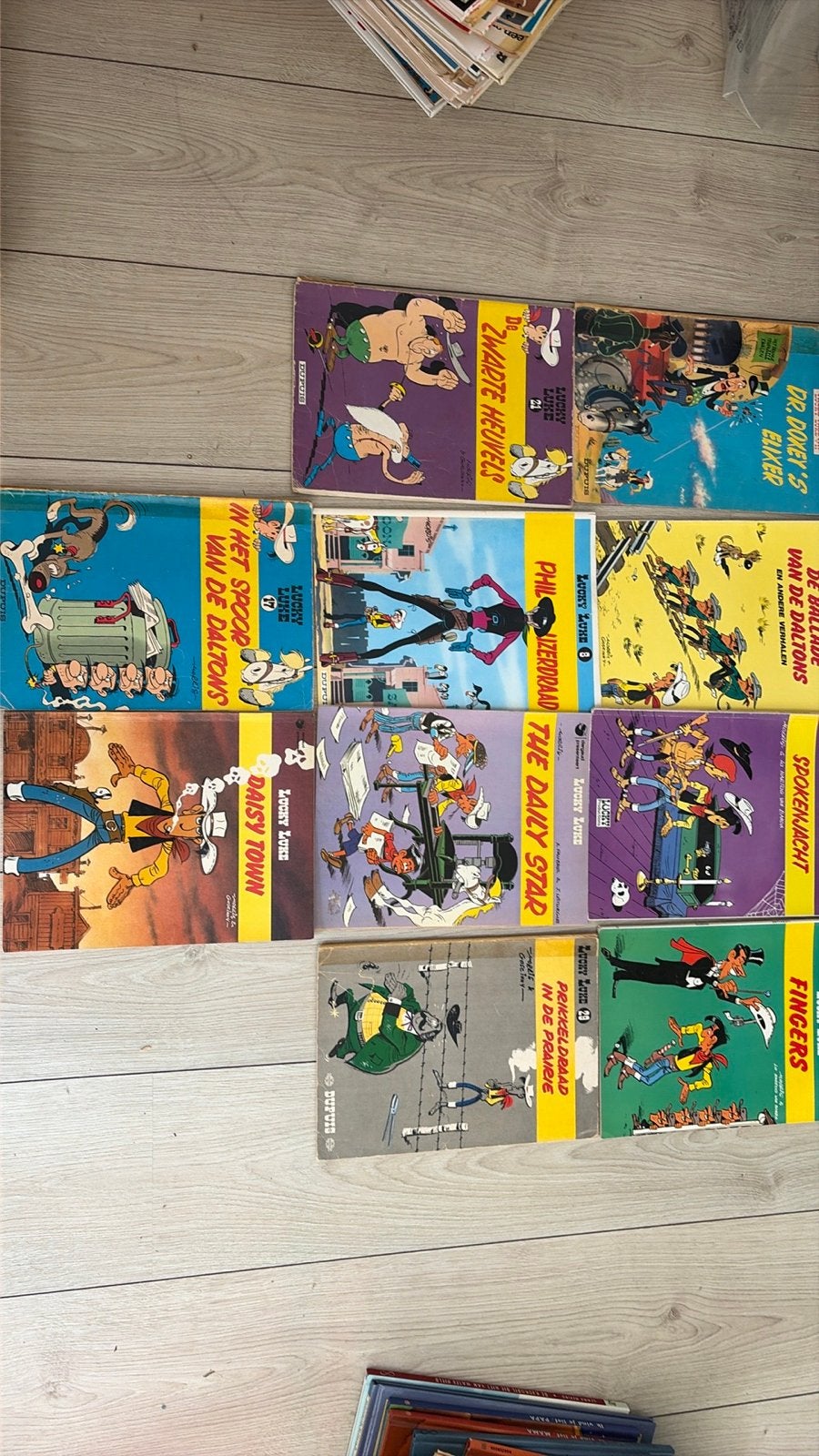 Lucky Luke stripboeken collectie - Diverse titels, Meerdere stripboeken, Ophalen of Verzenden, Gelezen