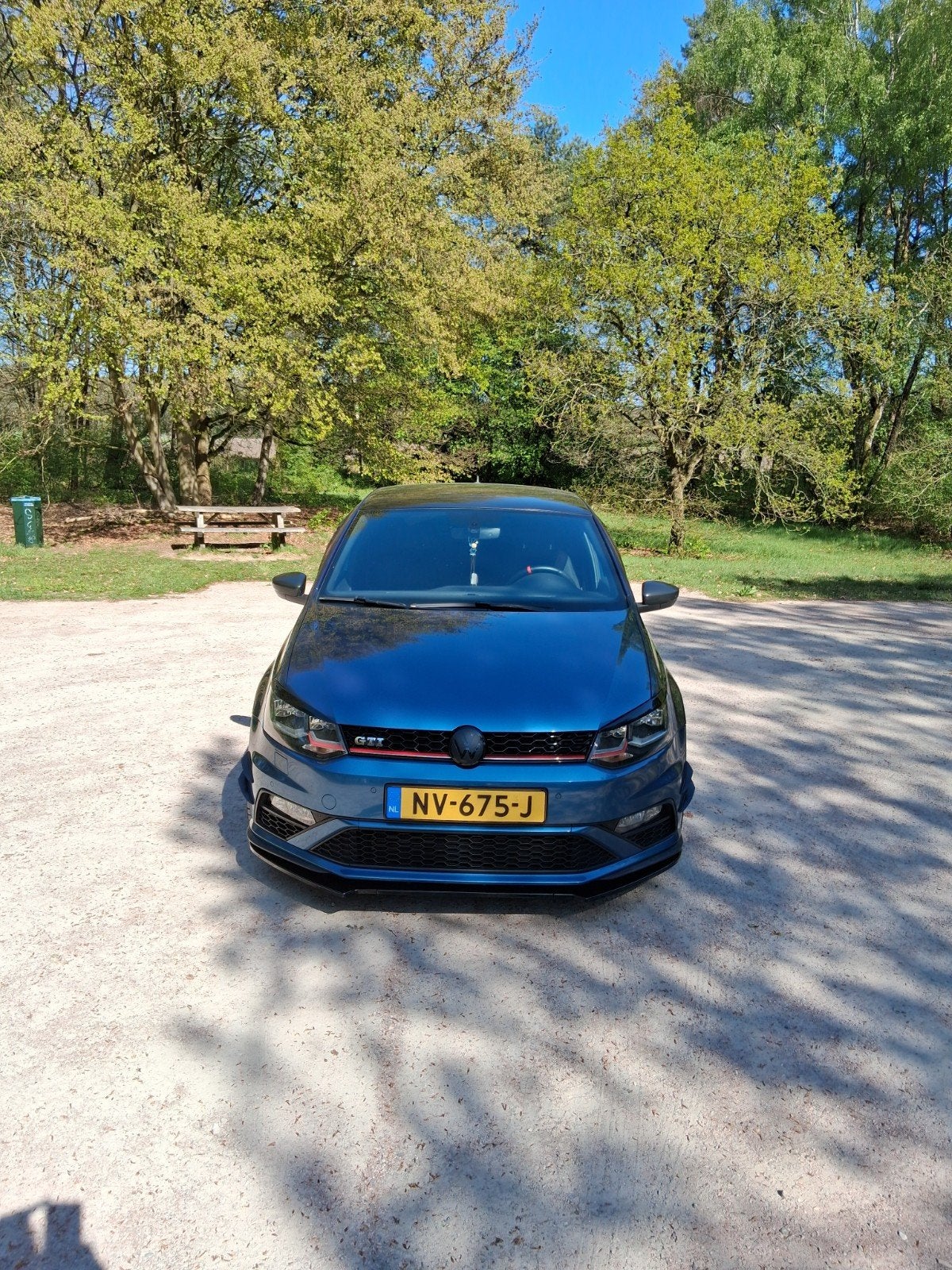 Volkswagen Polo GTI 1.8 TSI 192PK. NAP, Auto's, Voorwielaandrijving, Blauw, Particulier, 1100 kg