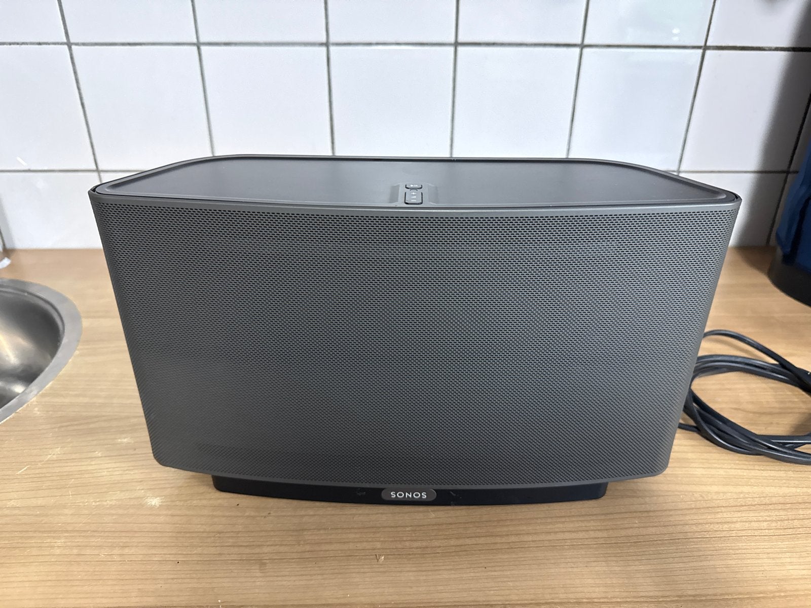 Sonos Play:5 Gen 1 Draadloze Speaker - Zwart, Ophalen, Zo goed als nieuw, Sonos, Minder dan 60 watt