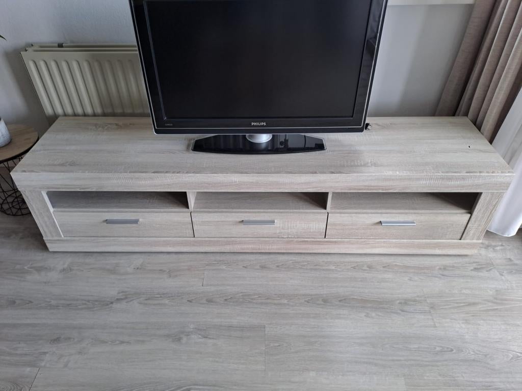 Tv meubel, Ophalen, Zo goed als nieuw, 110 cm of meer, Minder dan 65 cm