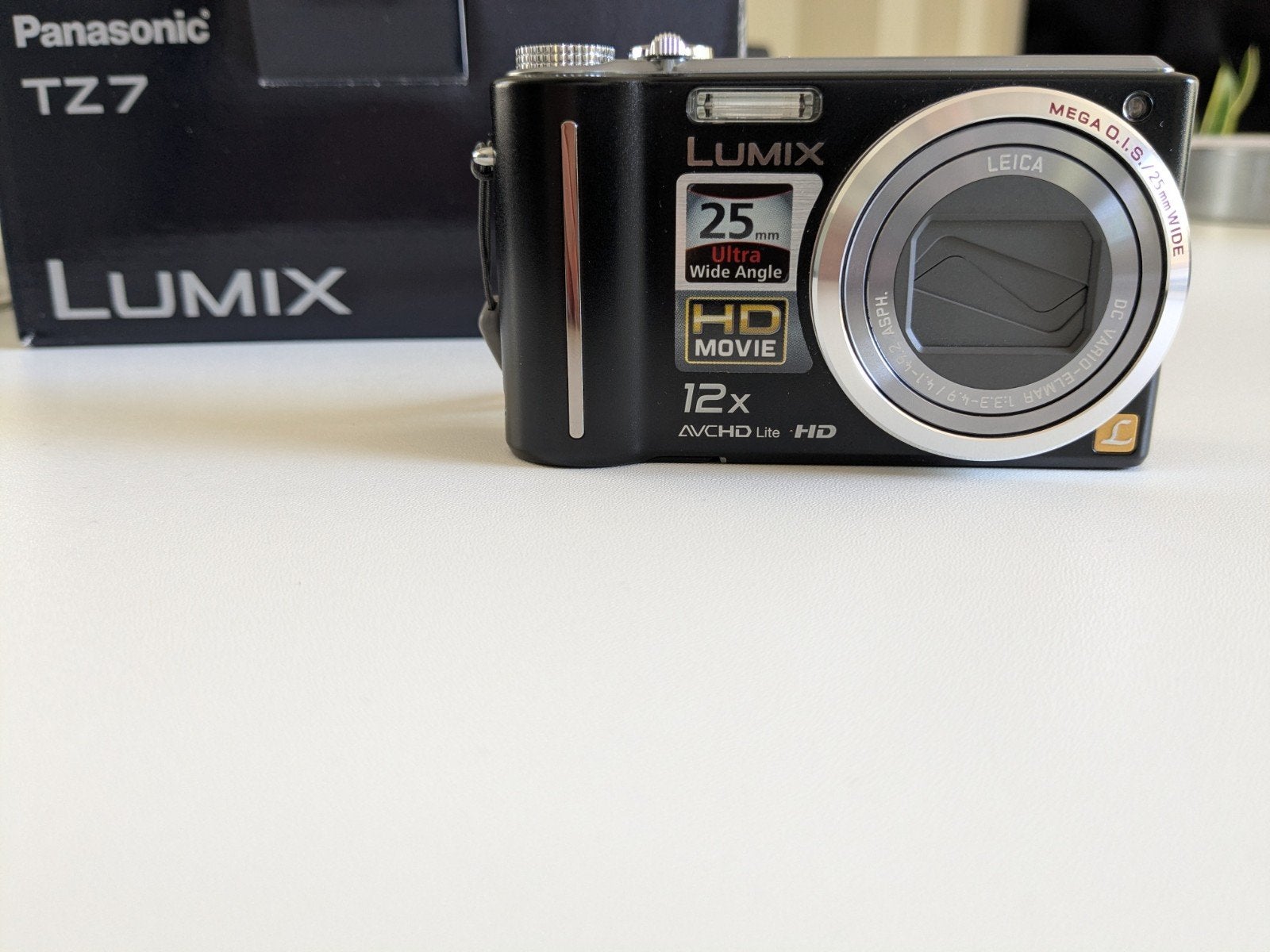 Panasonic Lumix DMC TZ7 Compactcamera met 12x optische zoom, Panasonic, Ophalen of Verzenden, Zo goed als nieuw, Compactcamera