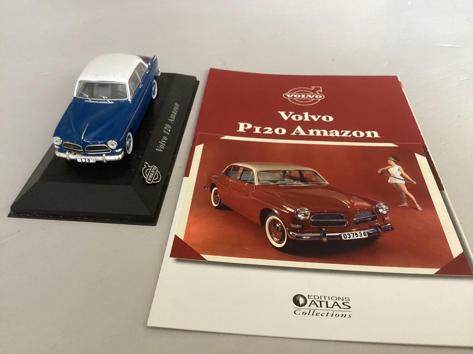 Volvo 120 Amazon Atlas Edition incl documentatie, Ophalen of Verzenden, Zo goed als nieuw, Auto, Overige merken