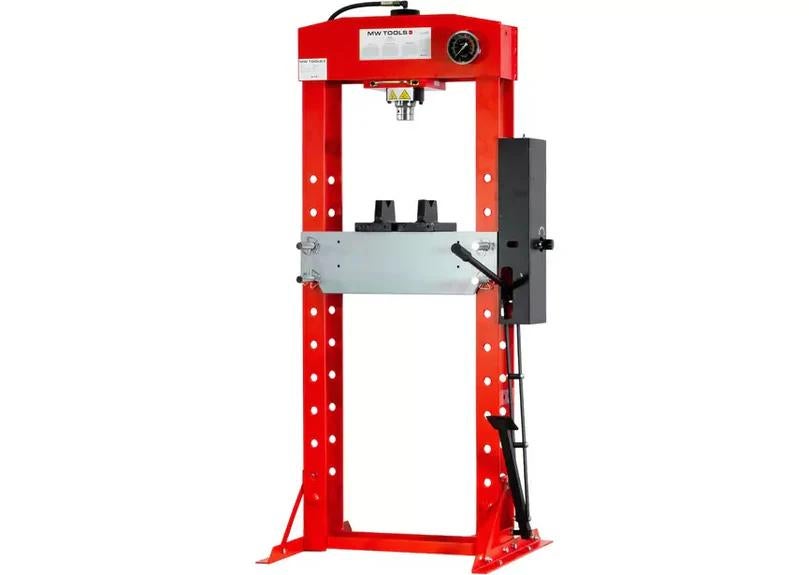 Hydraulische Pers 30T Hand- En Voetbediening MW Tools, Auto diversen, Autogereedschap, Ophalen, Nieuw