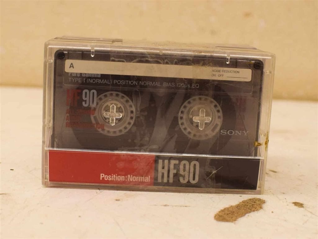 5 stuks Sony cassettebandjes 52976