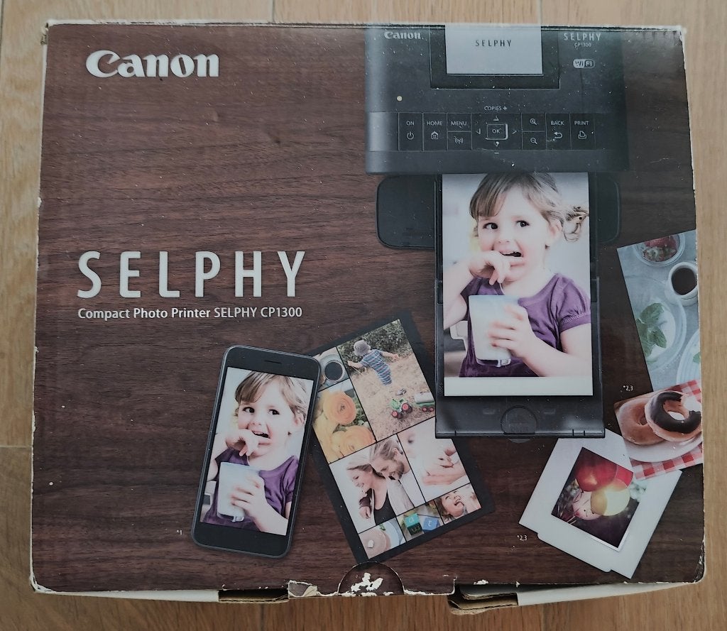 Canon Selphy CP1300 compact photo printer, Ophalen of Verzenden, Zo goed als nieuw