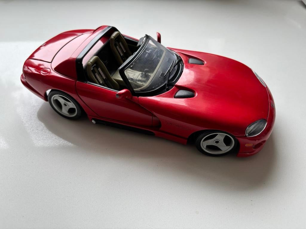Dodge Viper RT/10 Bburago, Ophalen of Verzenden, Zo goed als nieuw, Bburago