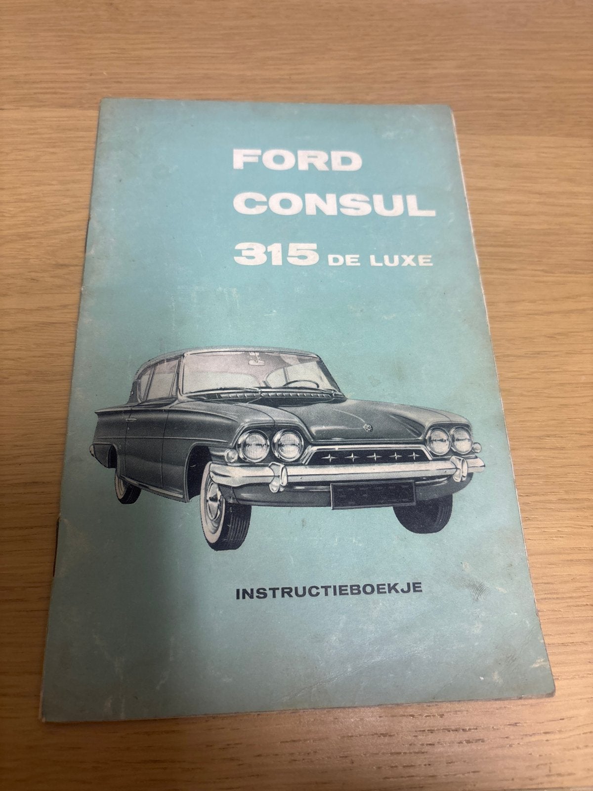 Ford Consul 315 De Luxe Instructieboekje, Ophalen of Verzenden