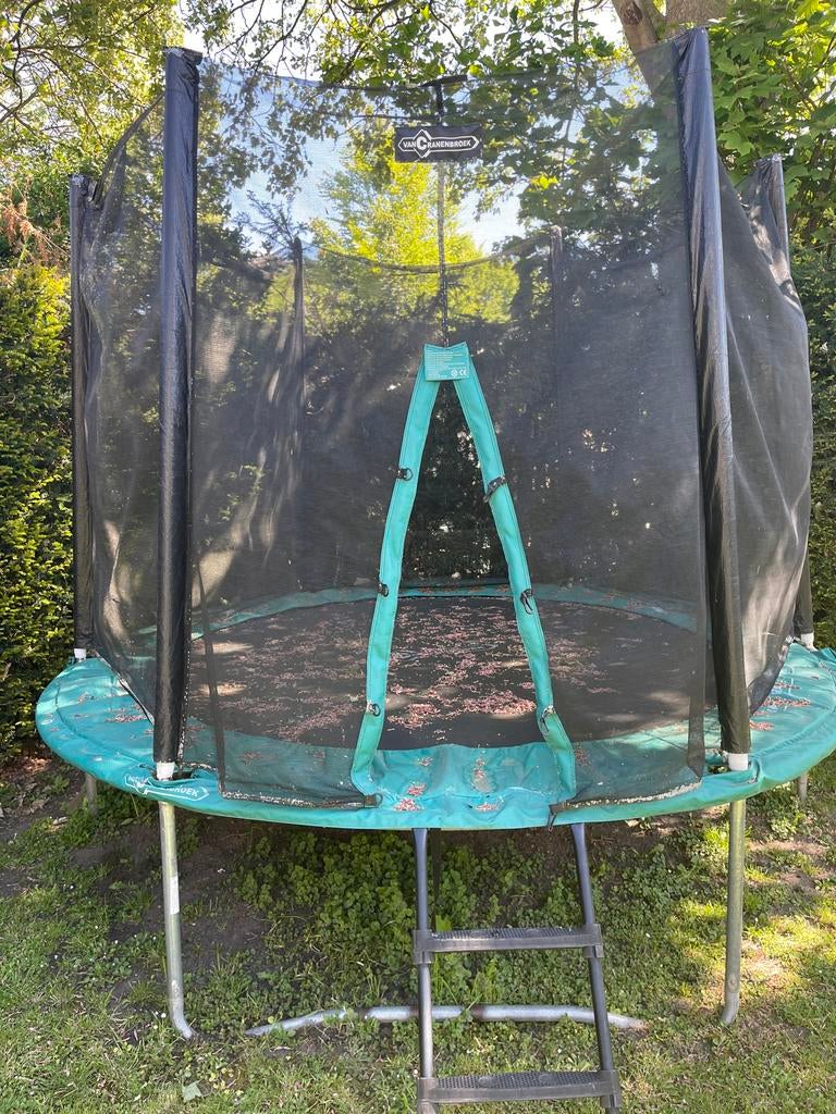 Van Cranenbroek Trampoline met Veiligheidsnet, Ophalen, Gebruikt
