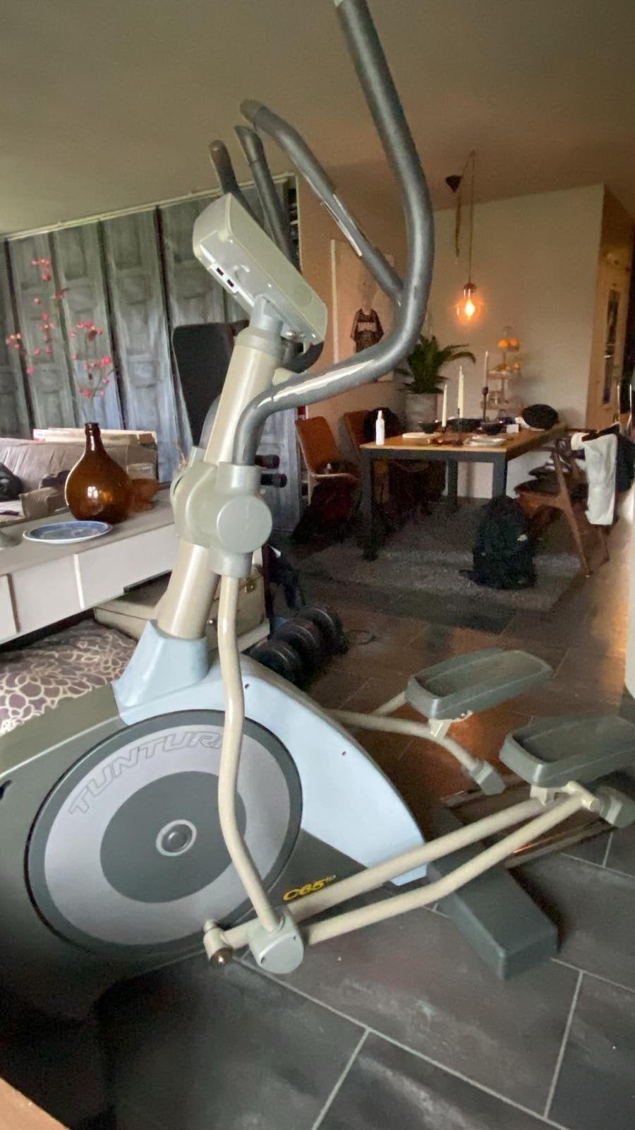 Tunturi C65 Crosstrainer, Sport en Fitness, Ophalen, Gebruikt, Crosstrainer, Metaal