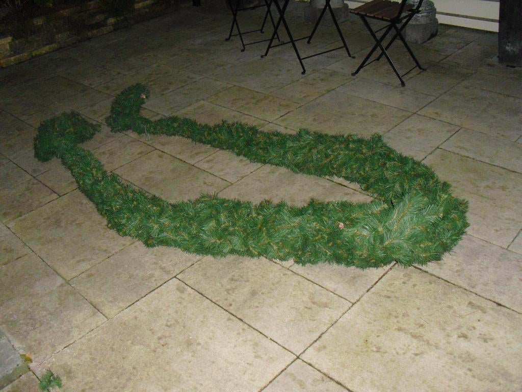 TE KOOP MOOIE GUIRLANDE SLINGER, Diversen, Kerst, Ophalen, Zo goed als nieuw