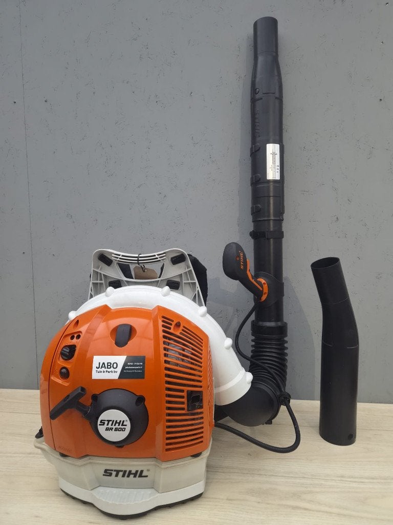 Stihl BR600 ruggedragen benzine bladblazer, Ophalen, Ruggedragen, Zo goed als nieuw, Stihl